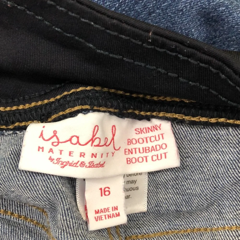 Isabel Maternity Jeans - Picture 9 of 11
